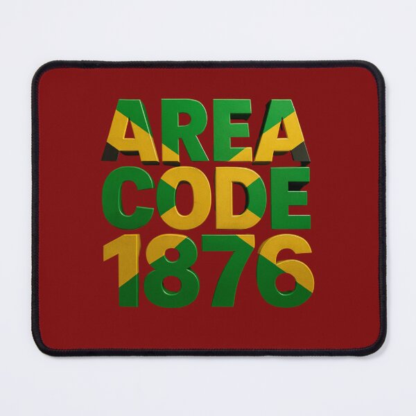 Item preview, Jamaica area code 1876 designed and sold by freshwear design.