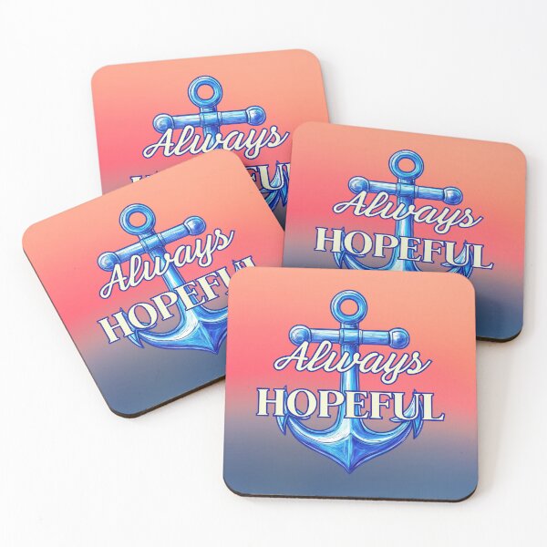Item preview, Always Hopeful Anchor | Horizon Sunset Background designed and sold by HopefulAddie.