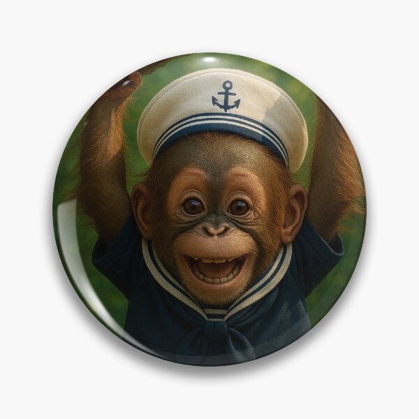 Item preview, Baby Orangutan Sailor designed and sold by Tridentulus.