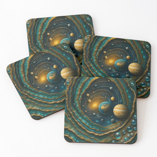 Item preview, Cosmic Spiral of Planets designed and sold by farzan-design.