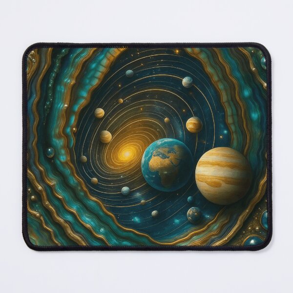 Item preview, Cosmic Spiral of Planets designed and sold by farzan-design.