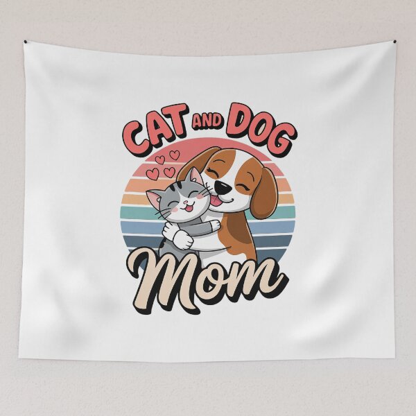 Artikelvorschau, Katzen- und Hundeliebhaberin, Mama, Hunde, Katzen, Mutter, Mutti, Mama, Mutters entworfen und verkauft von SIGORDESIGN.