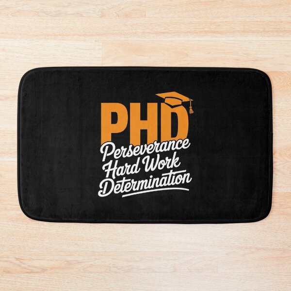 Item preview, PhD Perseverance - Graduate Doctorate Degree designed and sold by velltoons.