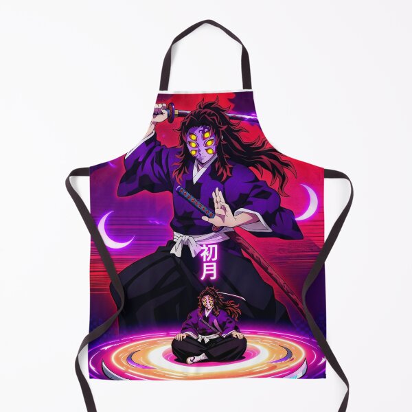 Item preview, Silhouette of Kokushibo First Moon, Demon Slayer, Kimetsu No Yaiba designed and sold by Innova_Creations.
