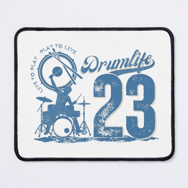 Item preview, Drumlife Weathered Drummer Graphic  designed and sold by Rhythm Thru Art .