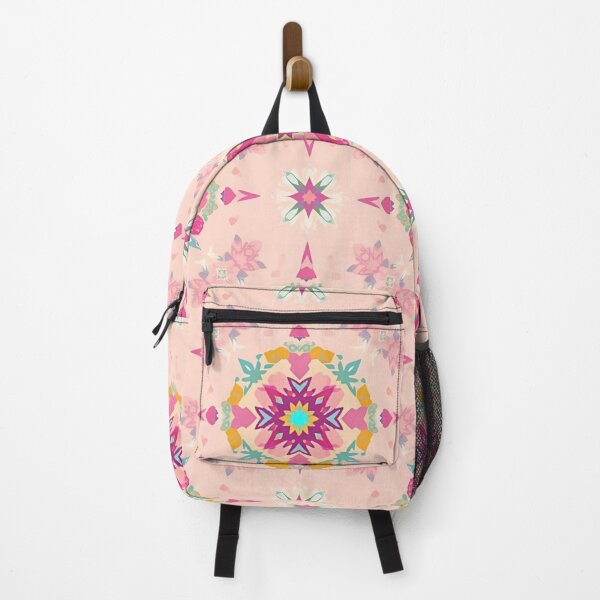 Item preview, Colorful Mandala Pattern With Pink Background For Fashion, Home Decor And Digital Design designed and sold by KanDa-Shop.