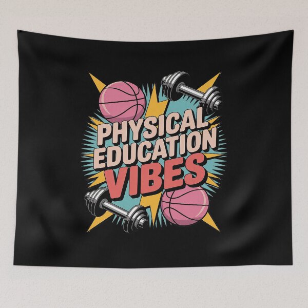 Item preview, Physical-Education Vibes Gym Teacher PHYS ED Teacher designed and sold by velltoons.