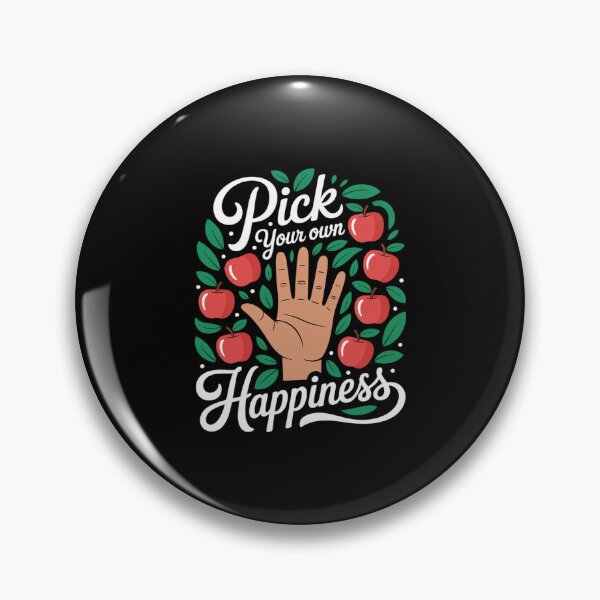 Item preview, Pick Your Own Happiness Apple Picker Apple Picking Autumn designed and sold by velltoons.