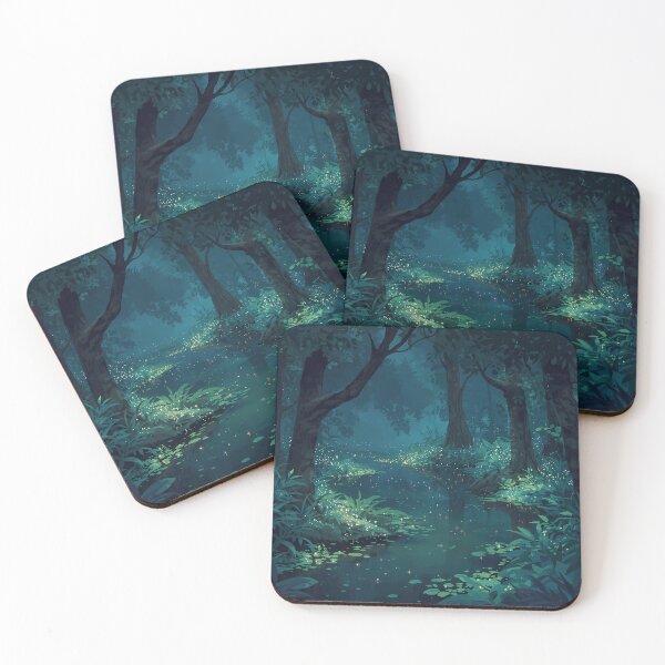 Item preview, Starlit Enchanted Swamp designed and sold by Greel'S.