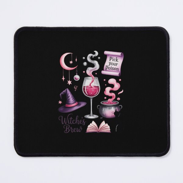 Item preview, Pick Your Poison Witches Brew Cocktail Cauldon Black Cat designed and sold by velltoons.