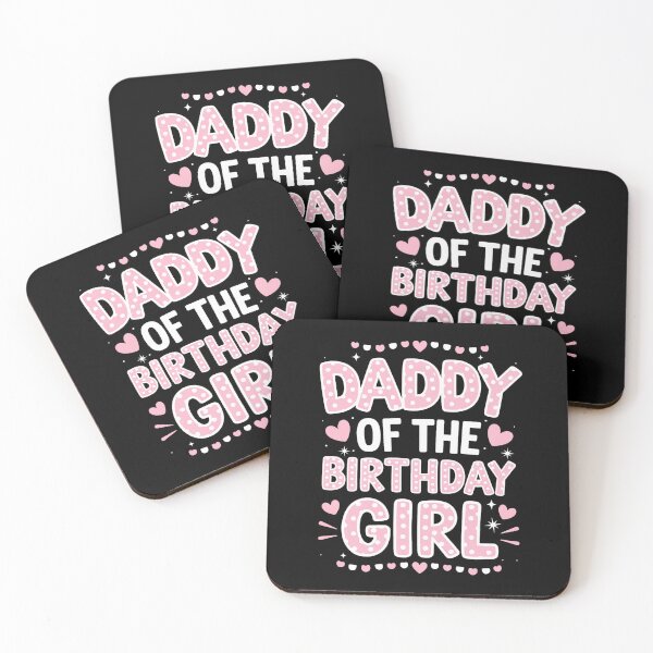 Item preview, Daddy Of The Birthday Pink Girl Matching Family designed and sold by SIGORDESIGN.