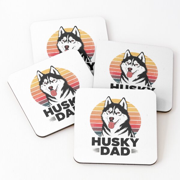 Item preview, Daddy Fathers Day Pet Husky Dad Dog Lover Siberian Husky designed and sold by SIGORDESIGN.