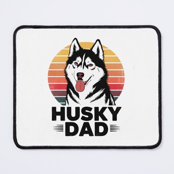 Item preview, Daddy Fathers Day Pet Husky Dad Dog Lover Siberian Husky designed and sold by SIGORDESIGN.