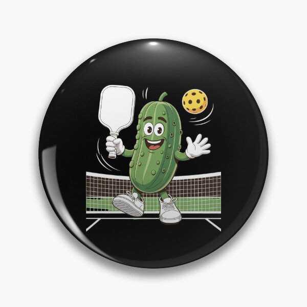 Item preview, Pickle Playing Pickleball - Pickleball Paddleball designed and sold by velltoons.