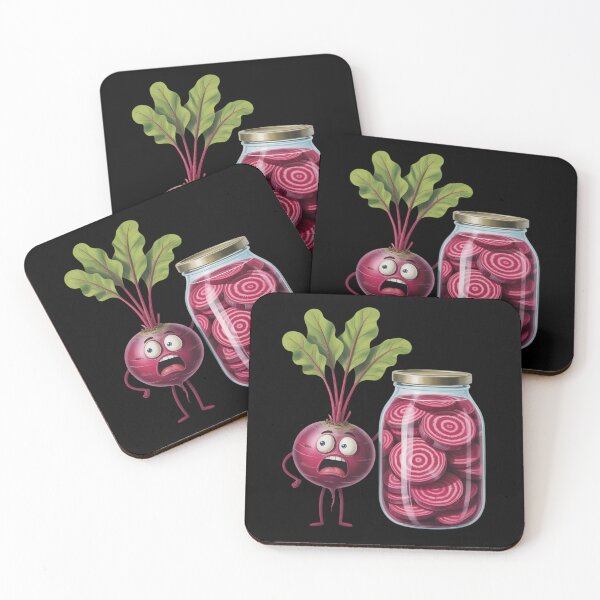 Item preview, Pickle Surprise A Beet and A Jar of Sliced Pickles designed and sold by velltoons.