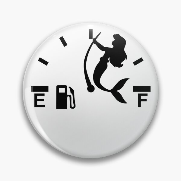 Item preview, Mermaid Gas Gauge designed and sold by Douglas-Depot.