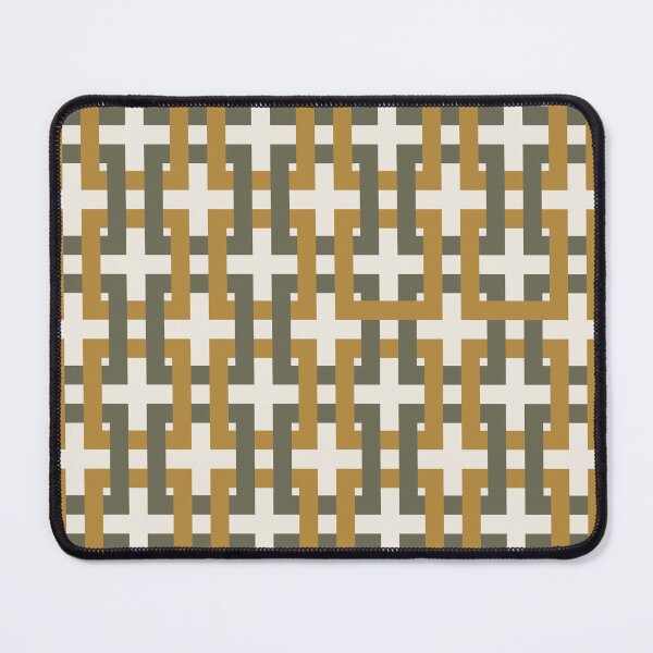 Item preview, Geometric Lattice Pattern with Interlocking Shapes designed and sold by FLATVAC STICKER.