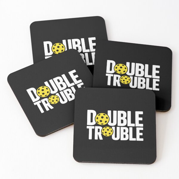 Item preview, Pickleball - Double Trouble Team designed and sold by velltoons.