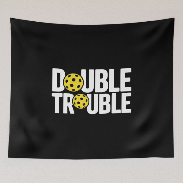 Item preview, Pickleball - Double Trouble Team designed and sold by velltoons.