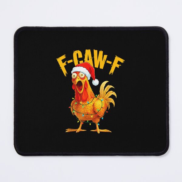 Item preview, Funny Fcawf Rooster Fcawf Santa Chicken Christmas Light designed and sold by tadmercado.