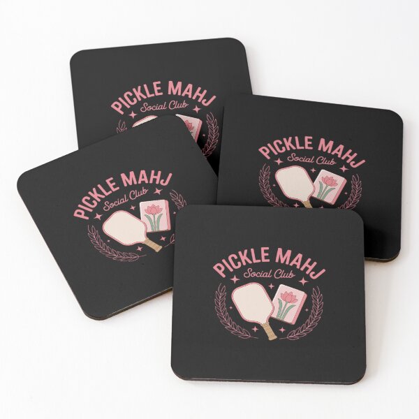 Item preview, Pickleball & Mahjong Lover Pickle Mahj Social Club designed and sold by velltoons.