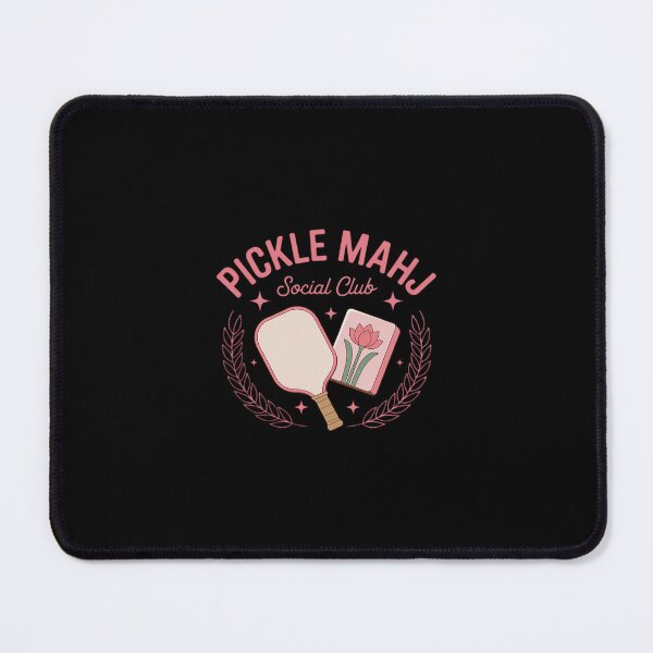 Item preview, Pickleball & Mahjong Lover Pickle Mahj Social Club designed and sold by velltoons.