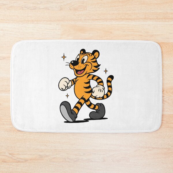 Item preview, Strutting Tiger Vintage Toon Character designed and sold by Tacitcal Blue.