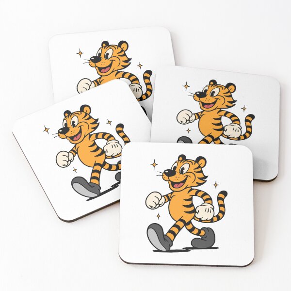 Item preview, Strutting Tiger Vintage Toon Character designed and sold by Tacitcal Blue.