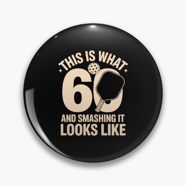 Item preview, Pickleball 60th Birthday 60 Years Old Love Pickleball designed and sold by velltoons.