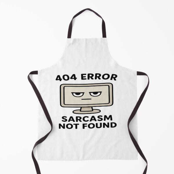 Item preview, Error 404 "Sarcasmo no encontrado" – Diseño divertido de pegatina con meme informático designed and sold by FernandsOficial.