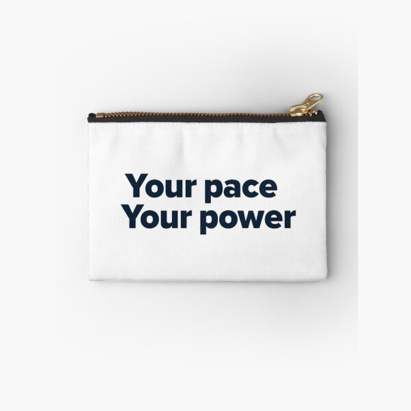 Item preview, Your Pace Your Power – Minimal USA Empowerment Quote designed and sold by Irene Catchmind.