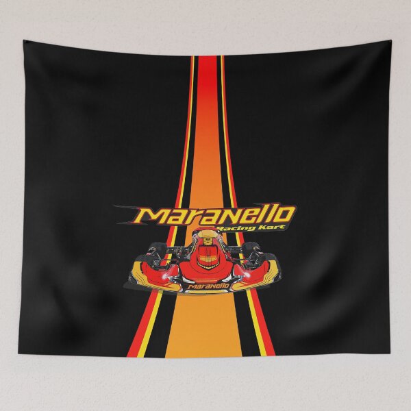 Item preview, Maranello Racing Karts - Black background designed and sold by KartPixel by Pipstar.