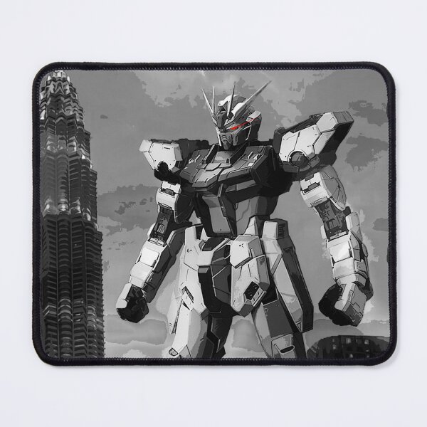 Item preview, black white strike gundam malaysia seed illustration designed and sold by sabartgunpla.