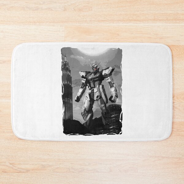 Item preview, black white strike gundam malaysia seed illustration designed and sold by sabartgunpla.