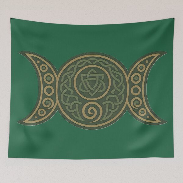 Item preview, Celtic Knot Triple Goddess Symbol Pagan Moon Design designed and sold by PinUpPizzazz.