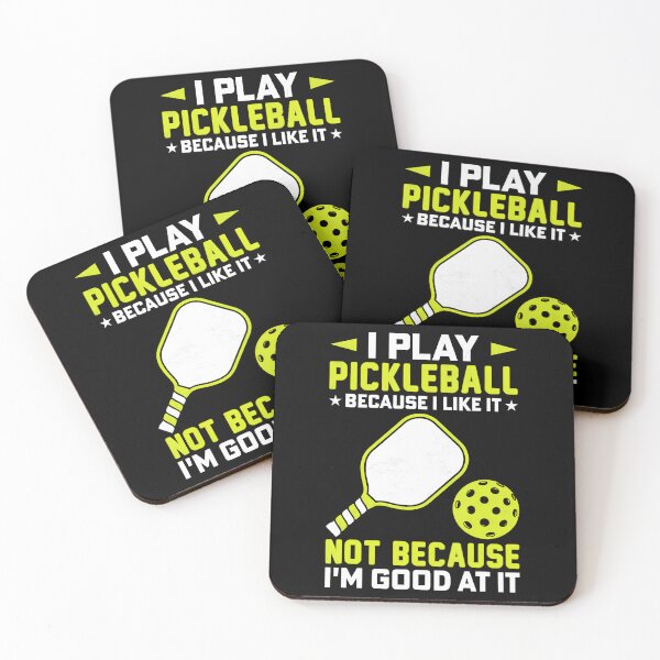 Item preview, I Play Pickleball Because I Like It Not Im Good At It designed and sold by markettathorn.