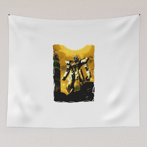 Item preview, gold strike gundam malaysia seed illustration designed and sold by sabartgunpla.