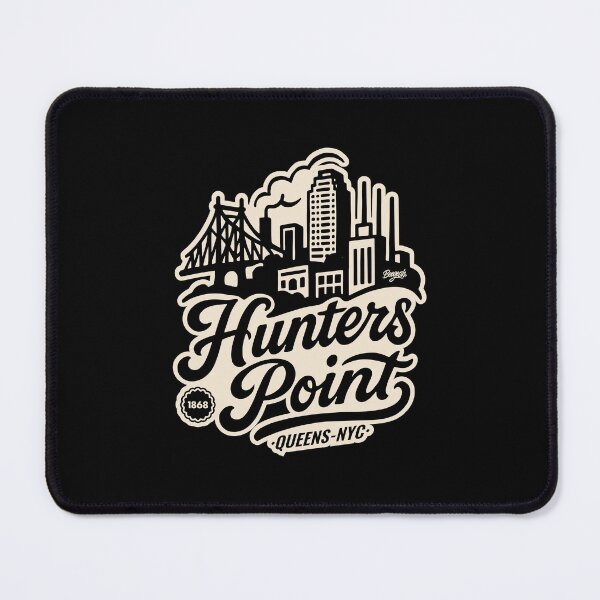 Item preview, Hunters Point New York Urban Skyline designed and sold by Boogosh.