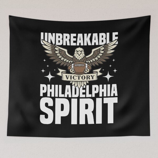 Item preview, UNBREAKABLE PHILADELPHIA SPIRIT - PHILADELPHIA FOOTBALL designed and sold by KEF Custom.