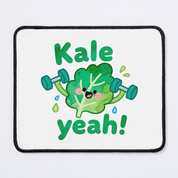 Item preview, Kale Yeah! – Overachieving Fitness Kale designed and sold by MissKoalaJY.