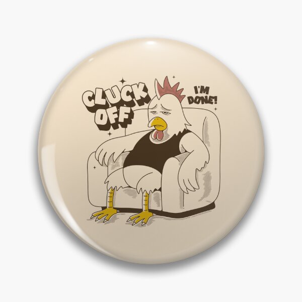 Item preview, Tired Chicken Sitting On Couch Funny Retro Illustration designed and sold by adipra.