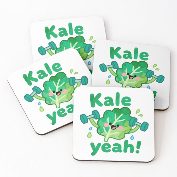 Item preview, Kale Yeah! – Overachieving Fitness Kale designed and sold by MissKoalaJY.