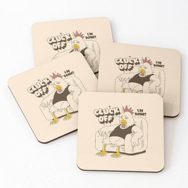 Item preview, Tired Chicken Sitting On Couch Funny Retro Illustration designed and sold by adipra.