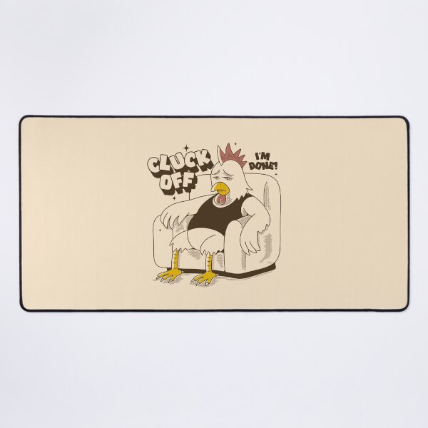 Item preview, Tired Chicken Sitting On Couch Funny Retro Illustration designed and sold by adipra.