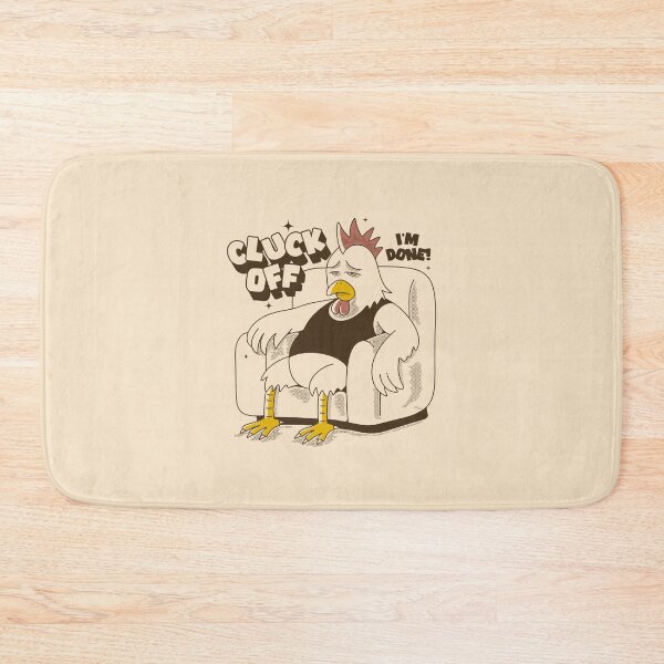 Item preview, Tired Chicken Sitting On Couch Funny Retro Illustration designed and sold by adipra.