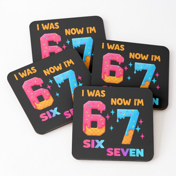Item preview, 7 Year Old Birthday I Was 6 Now I'M 7 67 Funny For designed and sold by markettathorn.