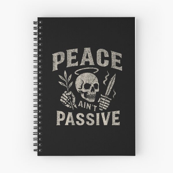 Item preview, Peace Aint Passive Skull Halo Olive Branch Dagger designed and sold by JaimeTrudie.