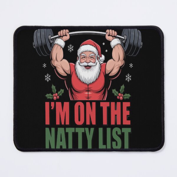 Item preview, Santa is on the Natty list (Funny Santa) designed and sold by Betteroffweird.