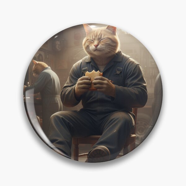 Item preview, Lunch Break at the Garage designed and sold by Auroracat2025.