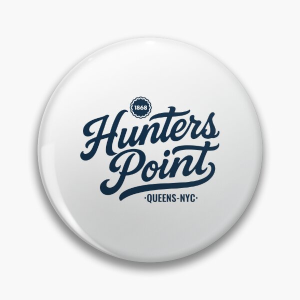 Item preview, Hunters Point New York Script Lettering designed and sold by Boogosh.